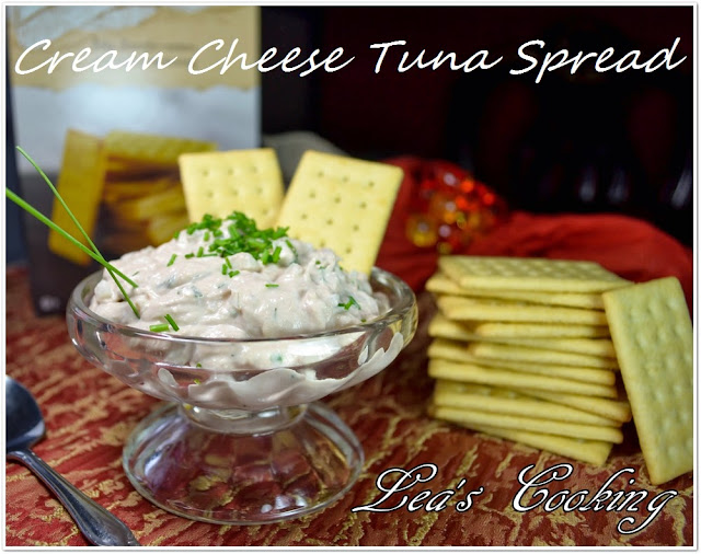 Lea's Cooking Cream Cheese Tuna Spread