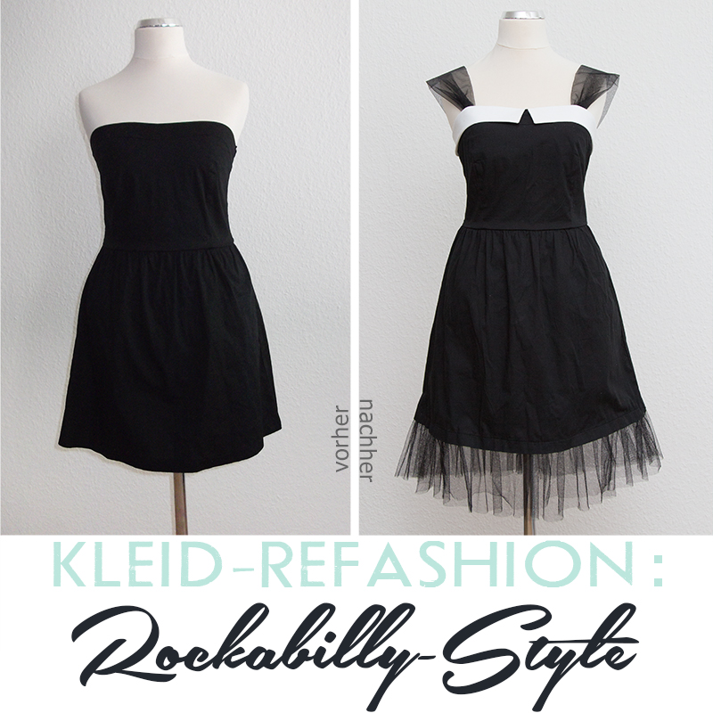 Kleid Refashion Im Rockabilly Stil Von Mri