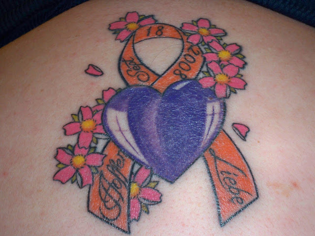 Cancer Ribbon Tattoos