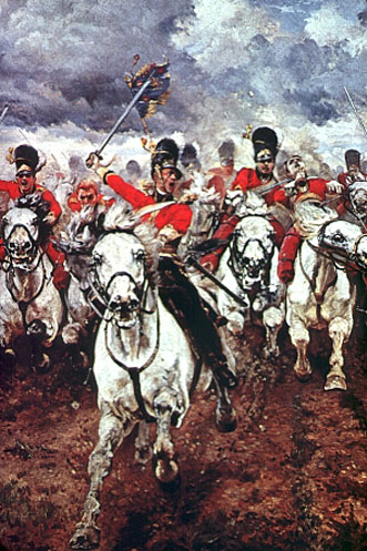 British Cavalry Charge