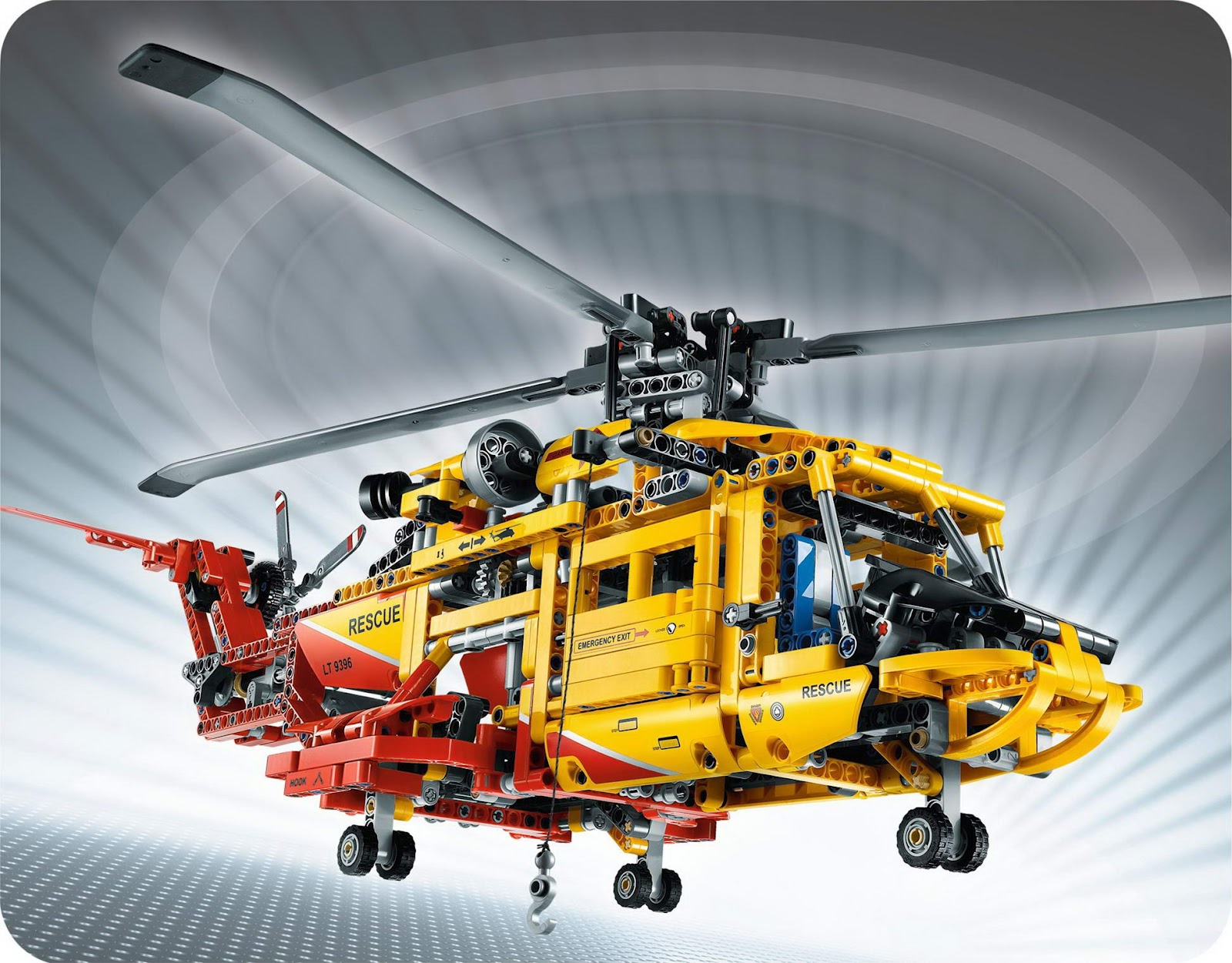 set database LEGO 9396 helicopter