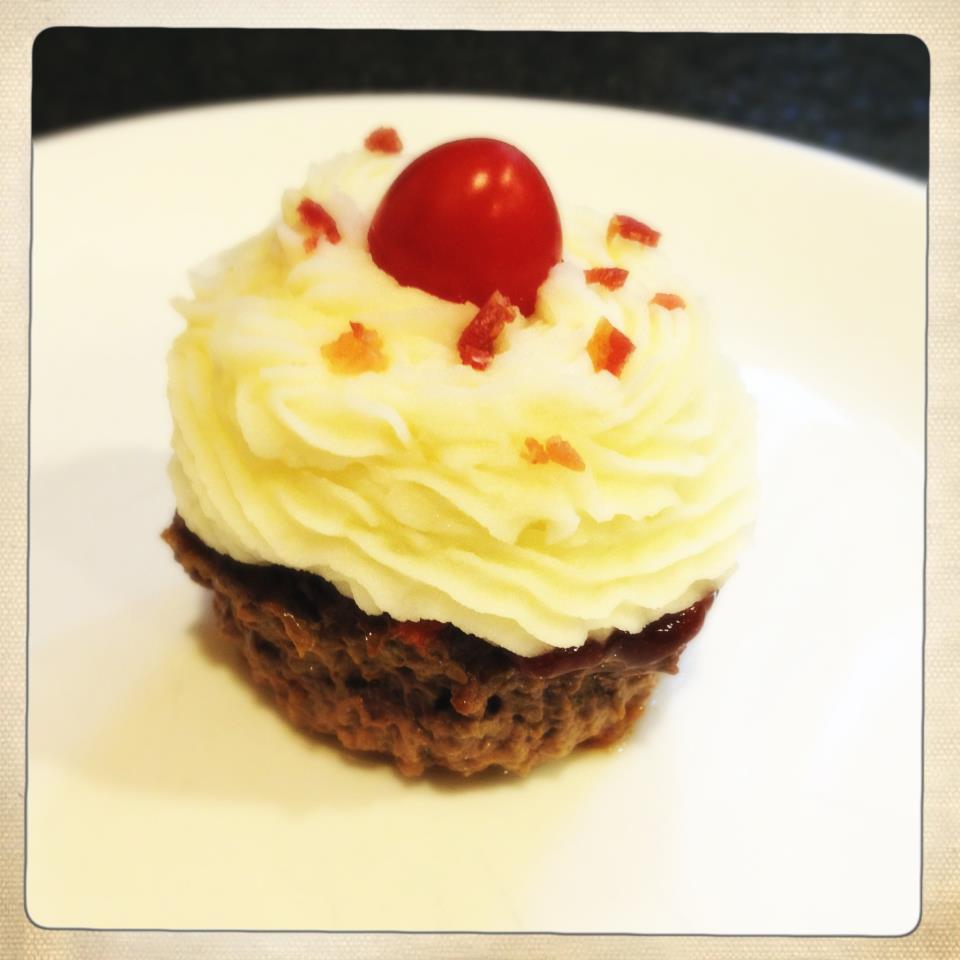  kraftykym meatloaf cupcake
