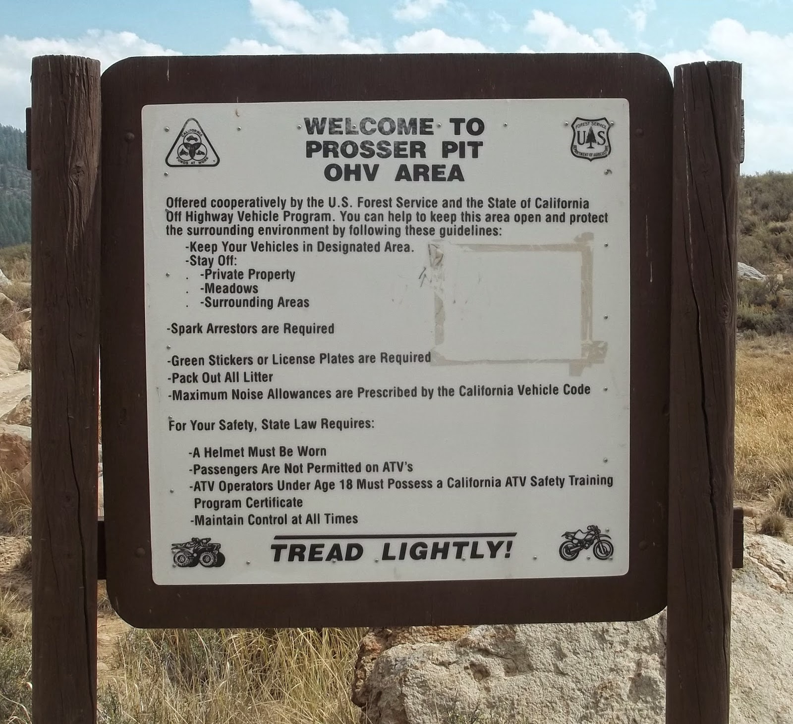 Official Quiet Warrior Racing Blog Forest Service Open Area Designations Important Part of