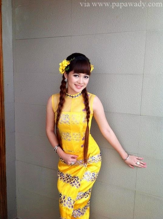 Myanmar Beautiful Model & Actress, Moe Yu Sans Pretty 