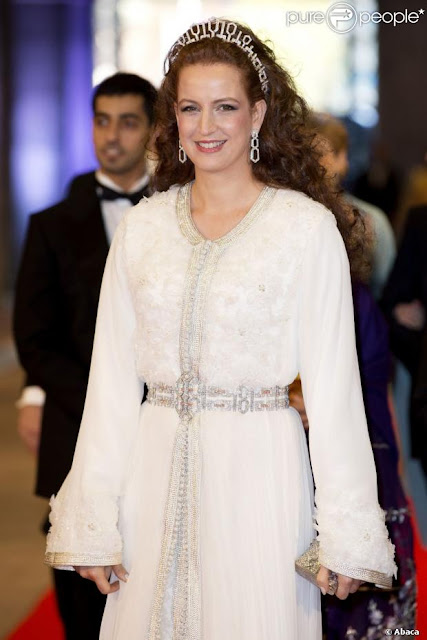La princesse Lalla Salma du Maroc au Rijksmuseum d'Amsterdam le 29 avril 2015