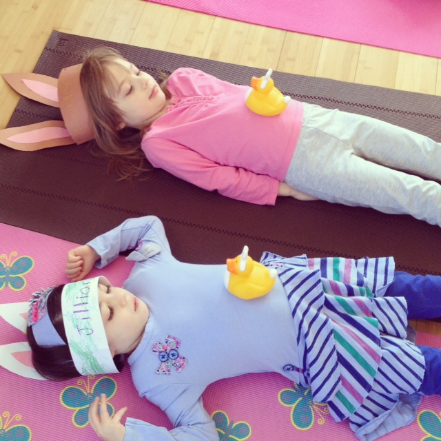 Alluem Kids Easter Yoga with the Alluem Kids!