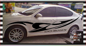 gambar striping mobil sedan