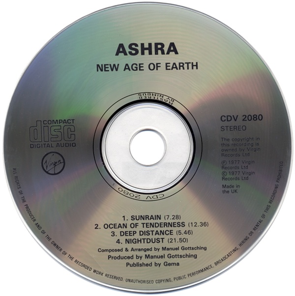 Ashra: New Age Of Earth