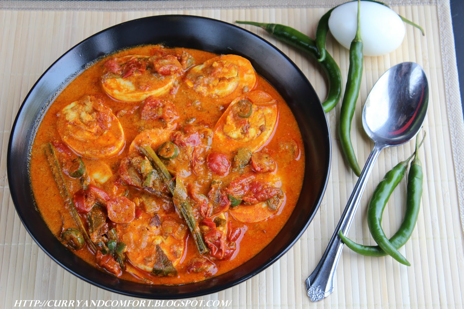 Kitchen Simmer Spicy Egg Curry