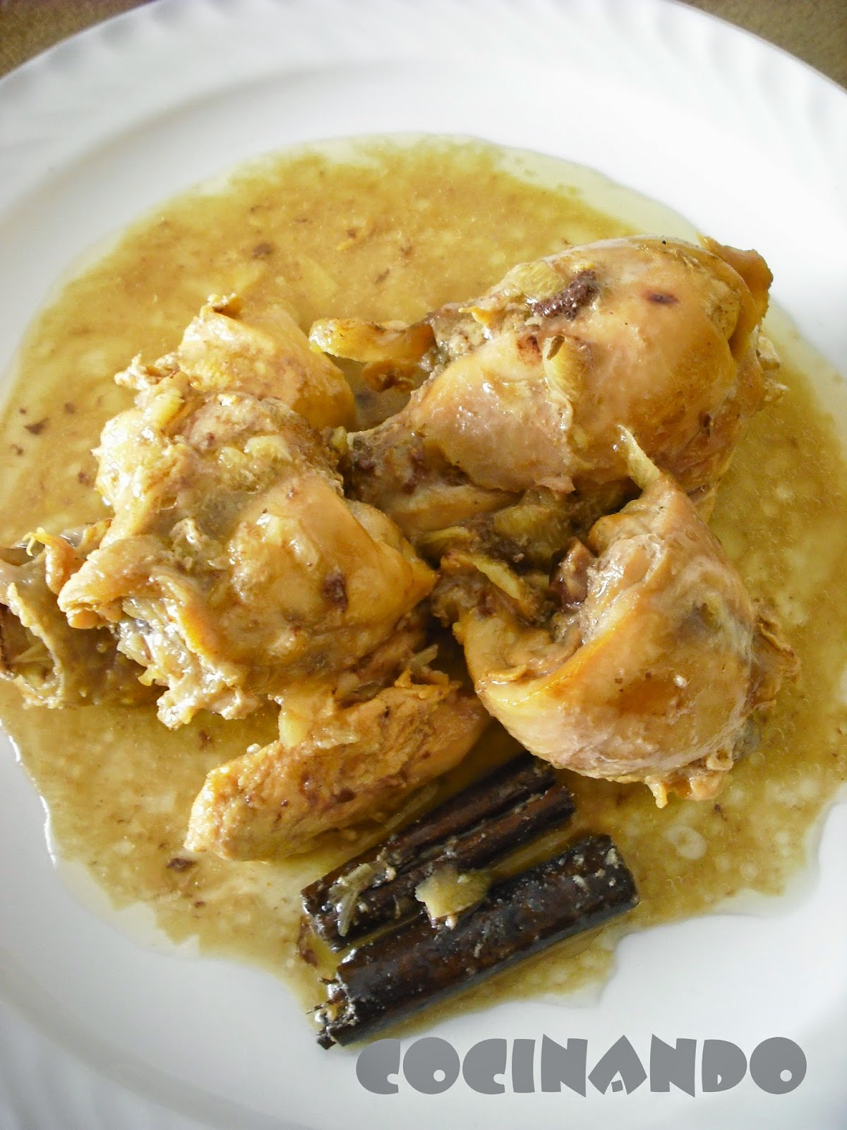 Pollo A La Canela
