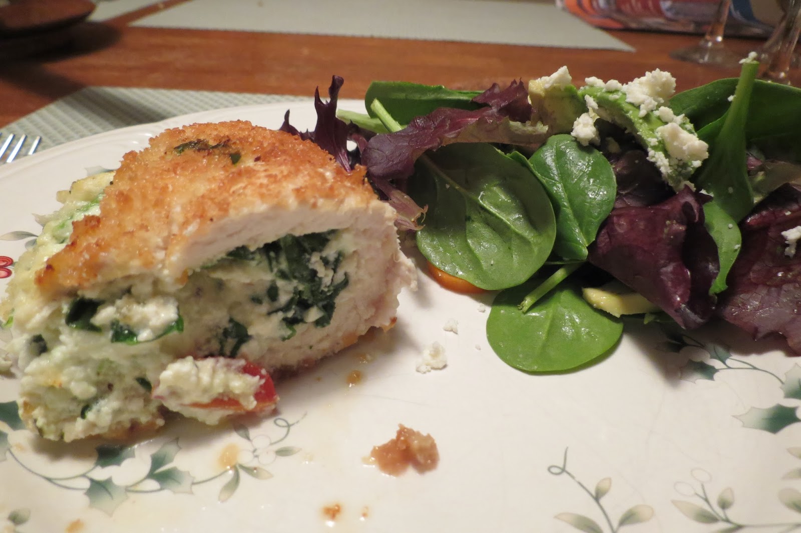 What the...?! with Pamela and Thérèse Panko Crusted Stuffed Chicken