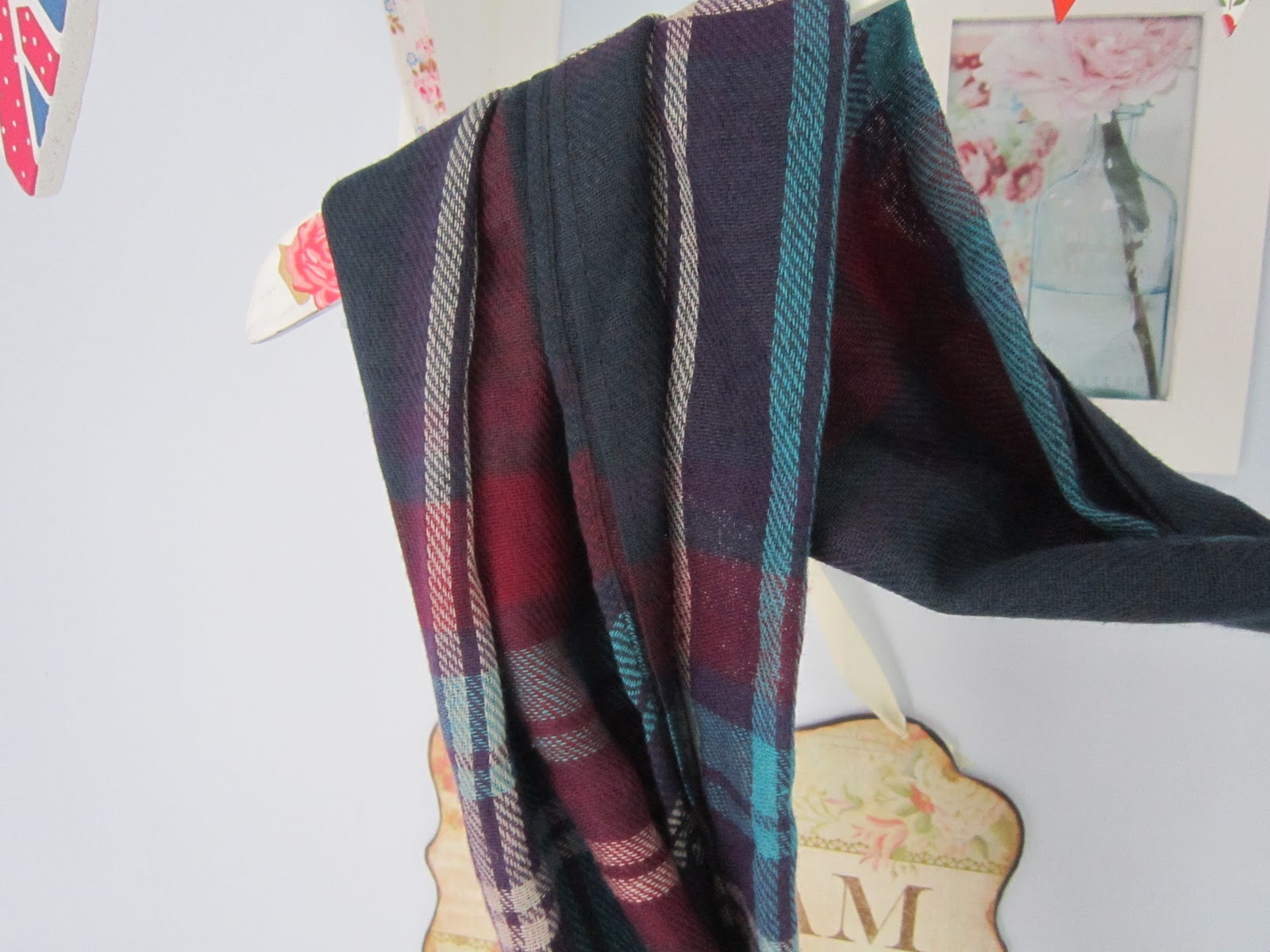 My New Primark Winter Coat + Tartan Scarf ♥ Victoria's Vintage Blog