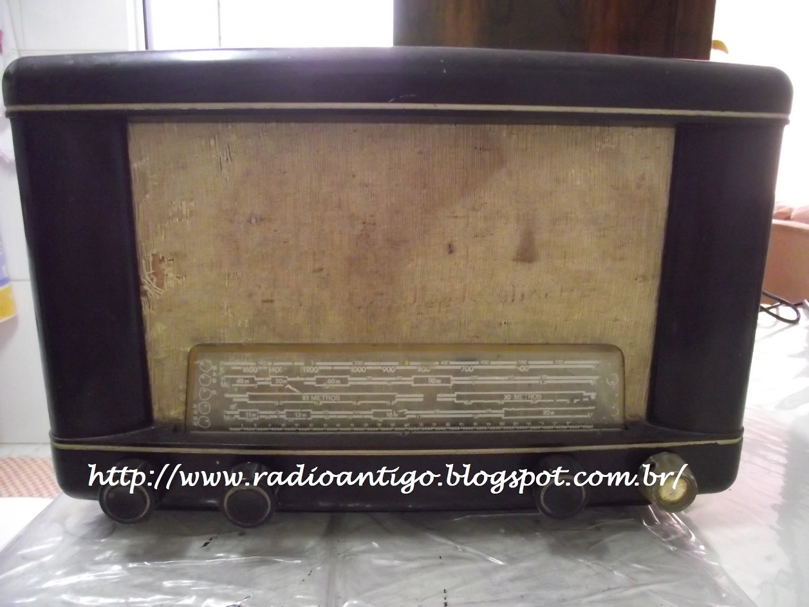 Radios Antigos. Rádio Philips Br 395 A