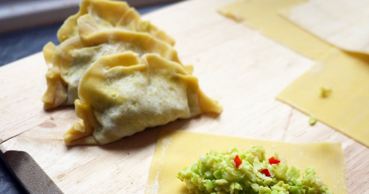 Edamame Gyoza with Chili and Ginger Hef's kitchen