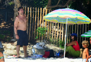 Penelope Cruz wears a Flower Bikini at Corsica, France