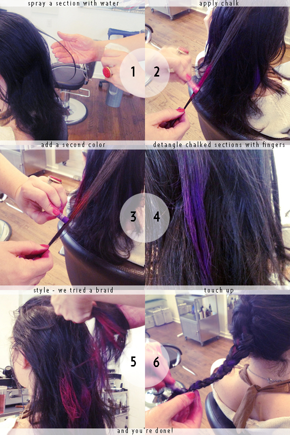 Moko Organic Beauty Studio Hair Chalking