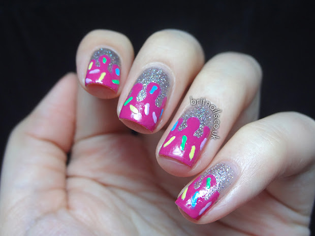 ice cream drips brit nails
