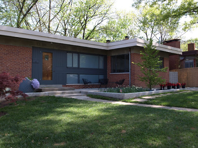 braxton and yancey: PATIO CULTURE AND MID CENTURY LANDSCAPING