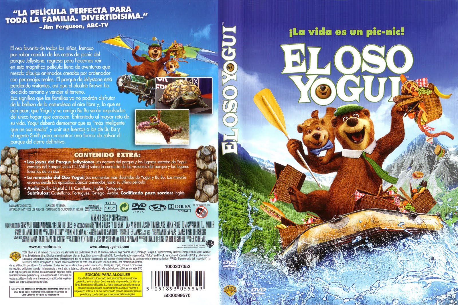El Oso Yogui [DVDR] [NTSC] [Audio Latino 5.1]