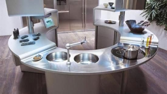 Fotos de Diseño de Cocinas Circulares - Muy Originales | Cocina y Muebles