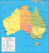 Australia Map Country Region australia politic map