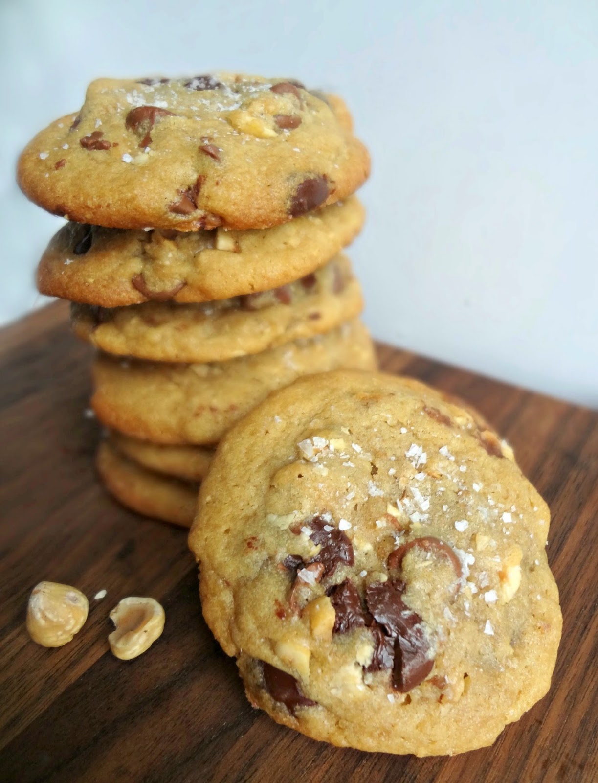 The Cooking Actress Hazelnut Brown Butter Chocolate Chip Cookies