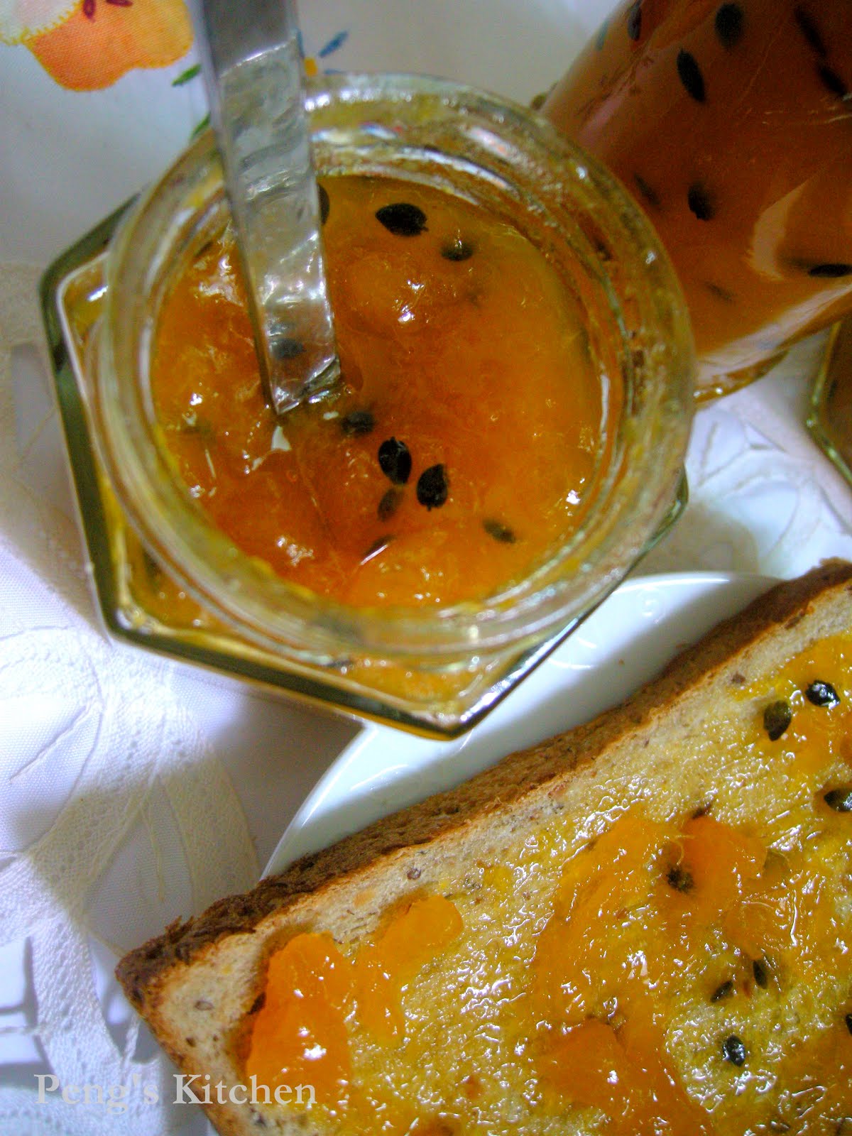 Peng's Kitchen Apricot & Passionfruit Jam
