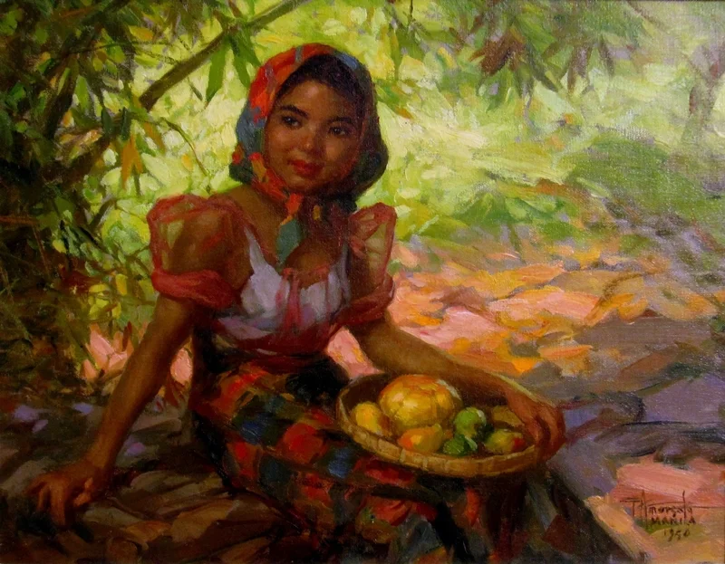 Филиппинский художник Fernando Amorsolo. . Обсуждение на LiveInternet