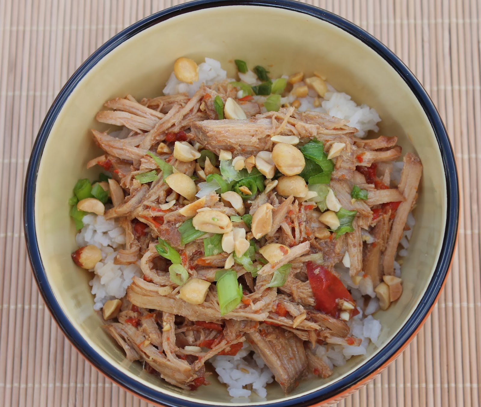 The Traveling Circus Thai Pork with Peanut Sauce (Slow Cooker)