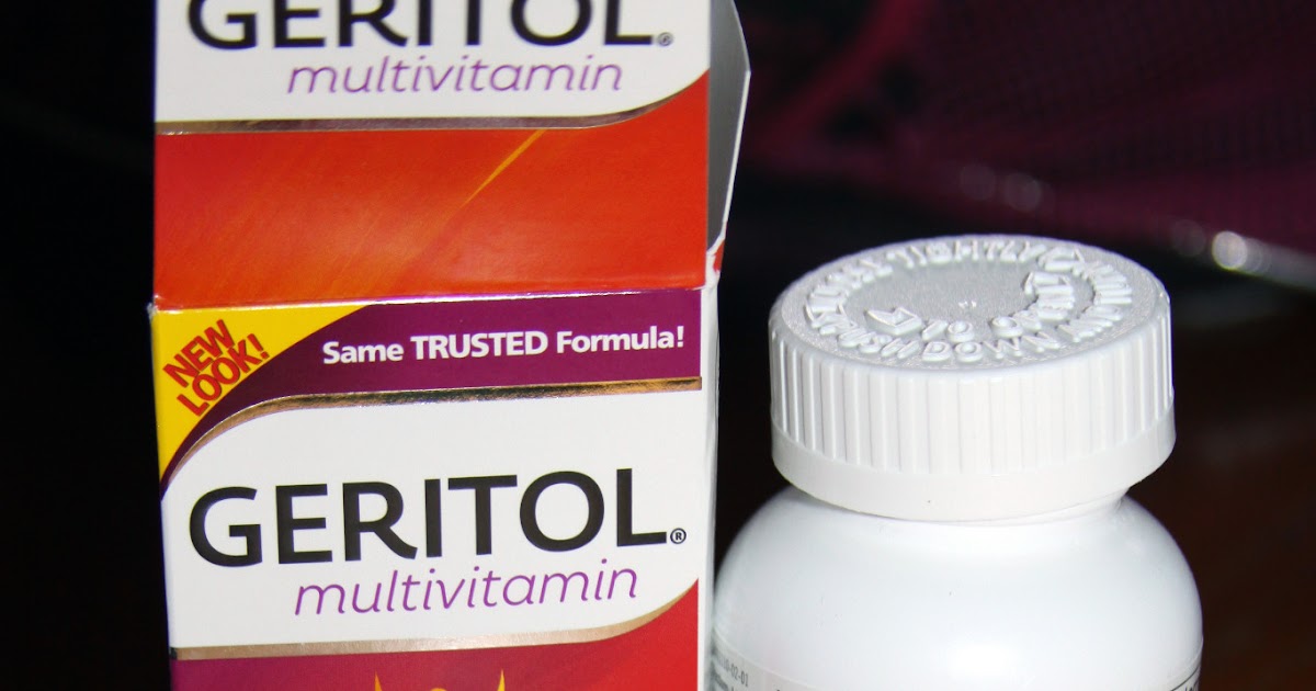 Maria's Space WALK THE WALK GIVEAWAY Geritol Multivitamin, 50 New