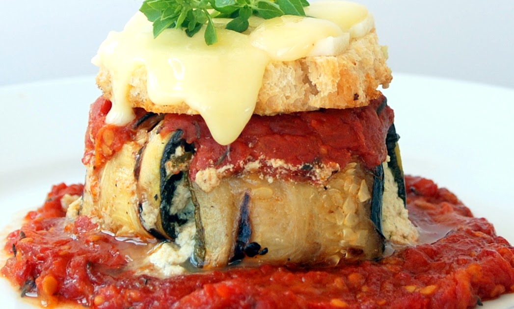 Foodie Relations Eggplant and Zucchini "Parmesan"