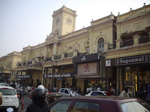 Posh Hazratganj locality of Lucknow.(Tuesday 8-11-2011)