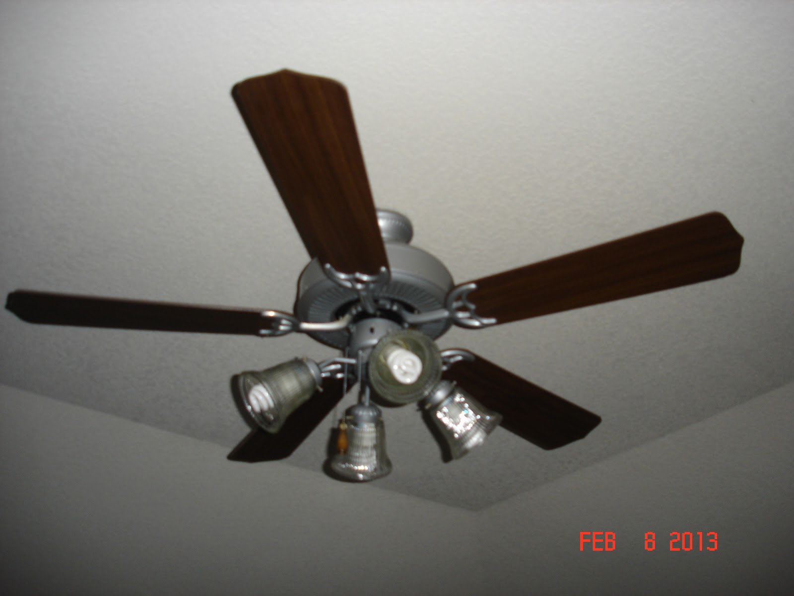 Planted By The River Bye Bye Ceiling Fan Brass