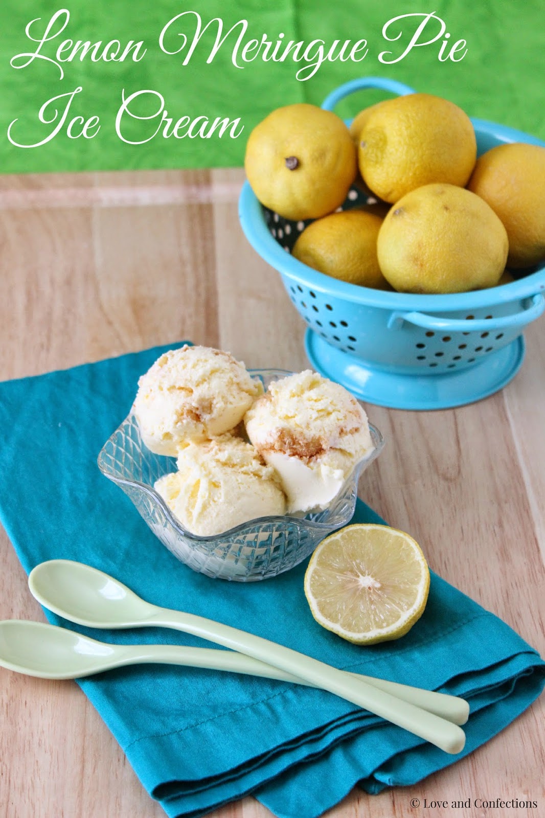 Love and Confections Lemon Meringue Pie Ice Cream