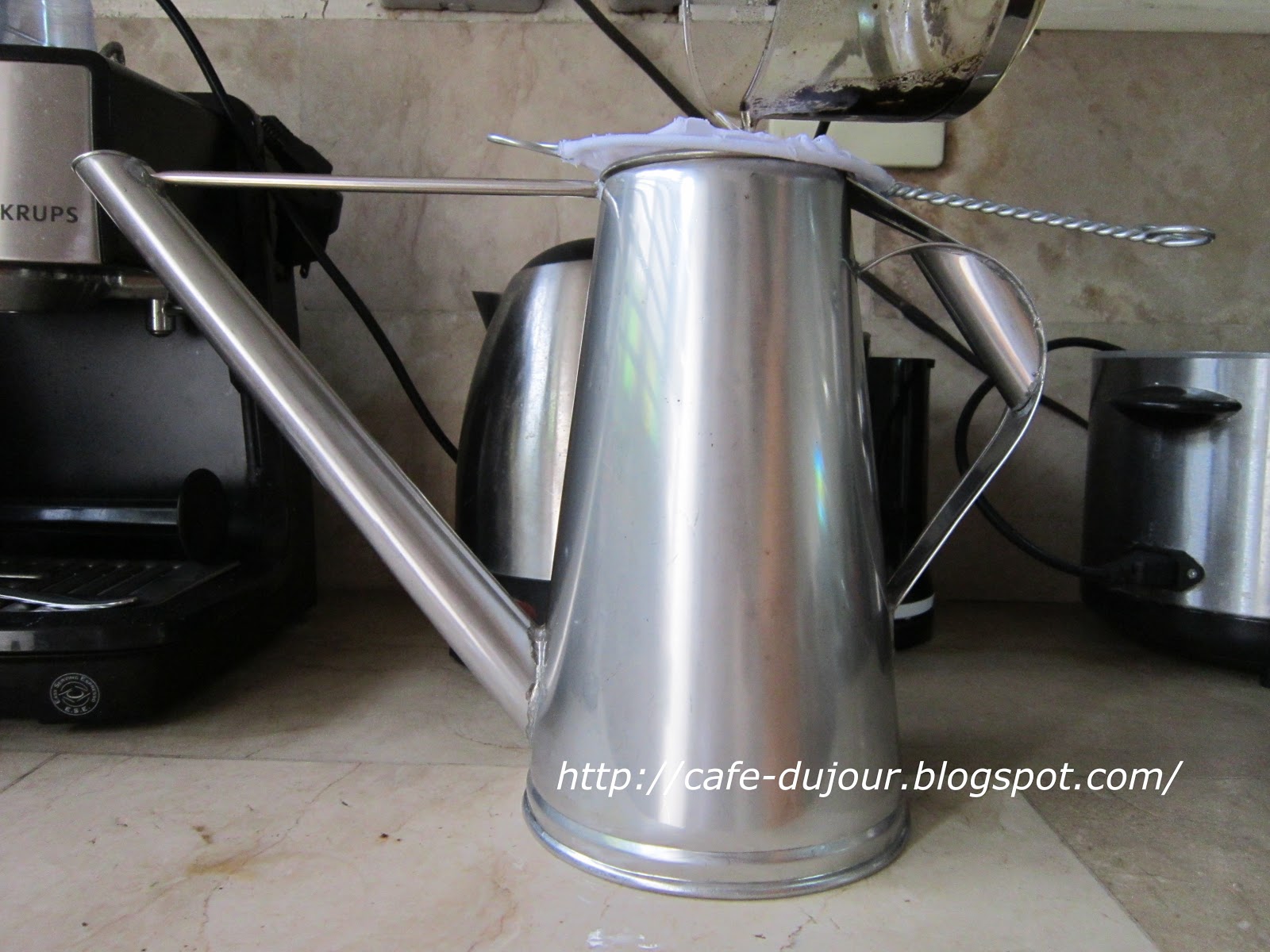 Cafe Du Jour How to Make Singapore Traditional Coffee (Kopi) at Home