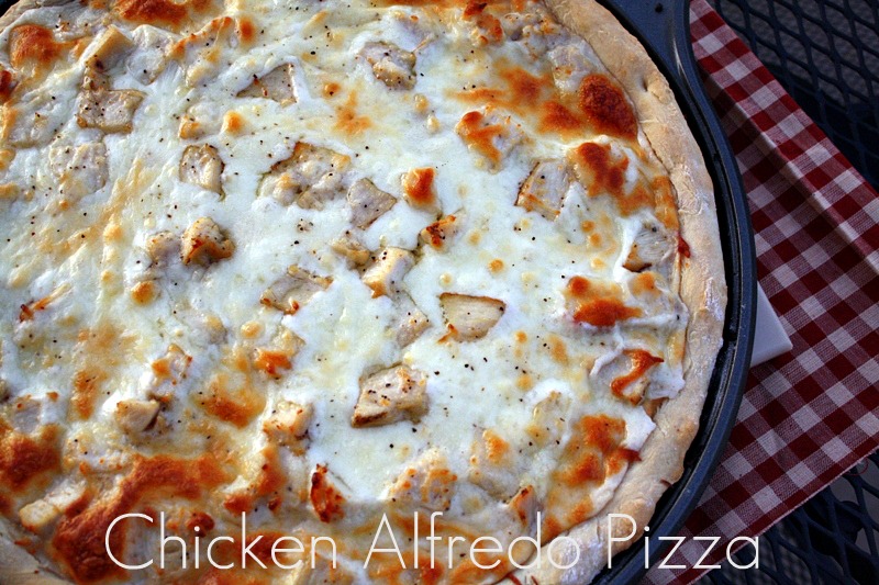 Mommy's Kitchen Recipes From my Texas Kitchen Chicken Alfredo Pizza