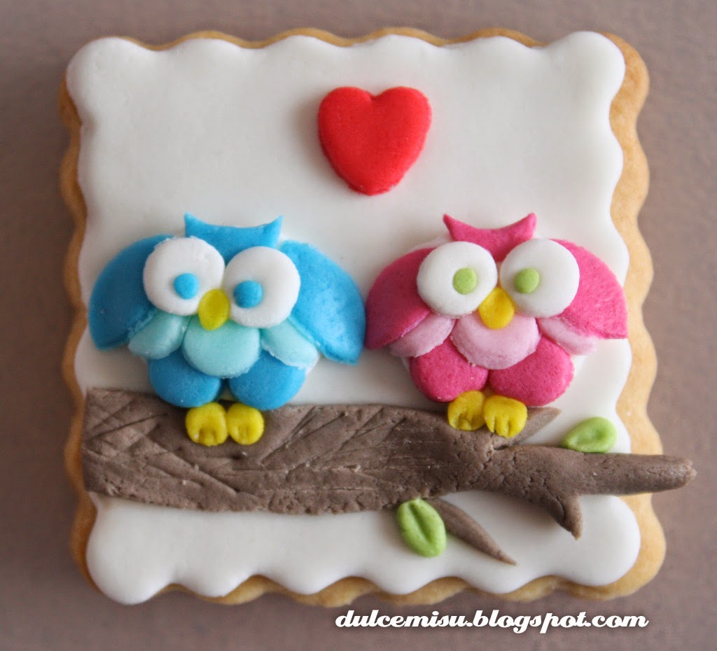Galleta, búho, fondant, dulcemisu, reposteria creativa