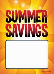 Summer Slotted Sales Tags
