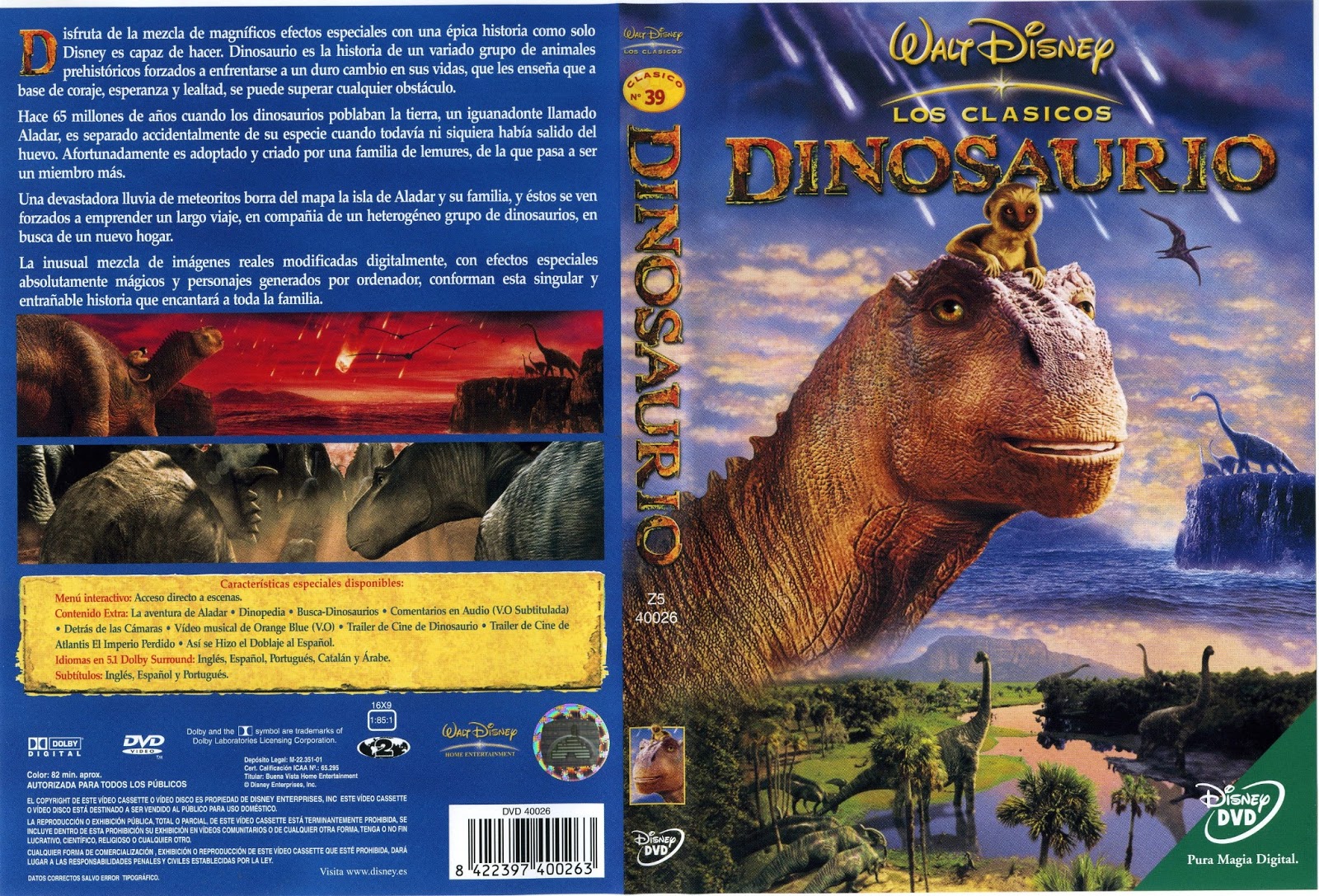 TÓMBOLA DISNEY: 39 - Dinosaurio