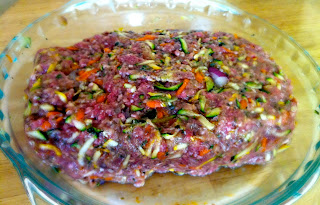 Gluten Free Low Carb Rainbow Meat Loaf