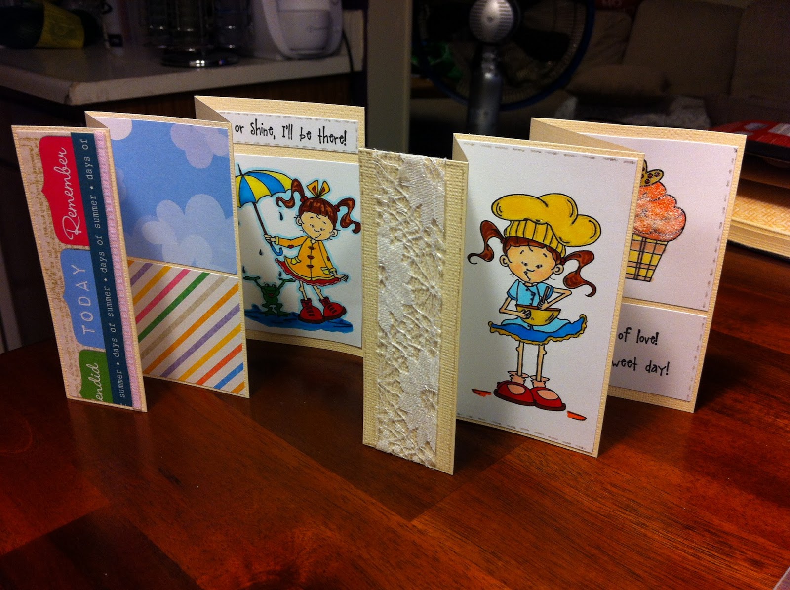 Pumpkin Spice & Everything Nice Accordion Fold Card Tutorial