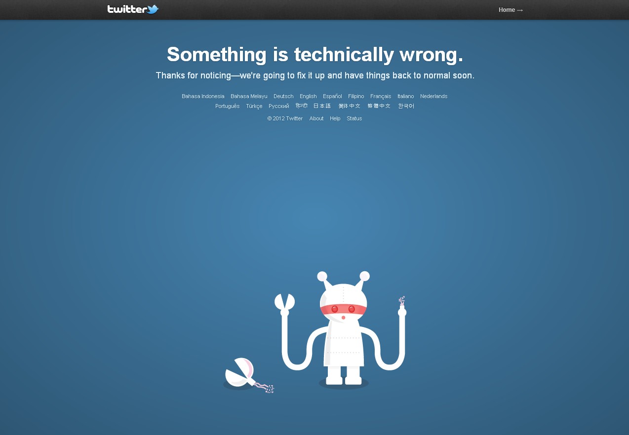 Tech-media-tainment: 10 fun webpage error messages