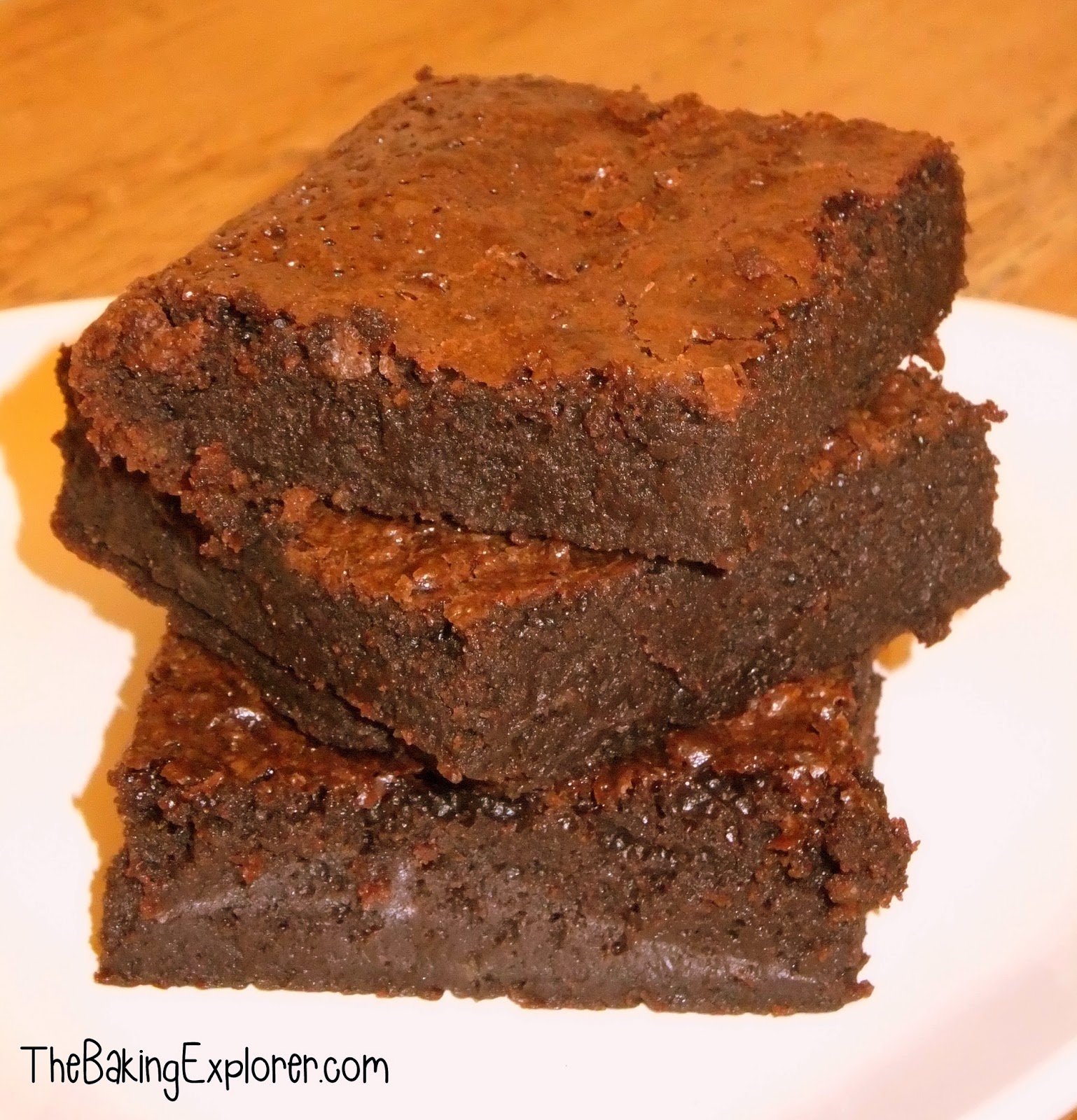 Guinness Chocolate Brownies The Baking Explorer