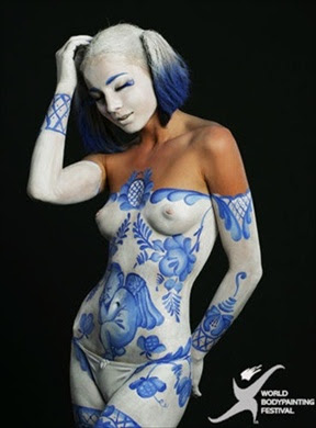 Body Painting On Women