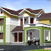 Traditional contemporary style 2 story home design - 2537 Sq. Ft.