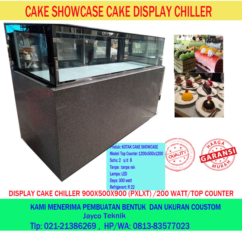 showcase cake granit 1800x700x1100