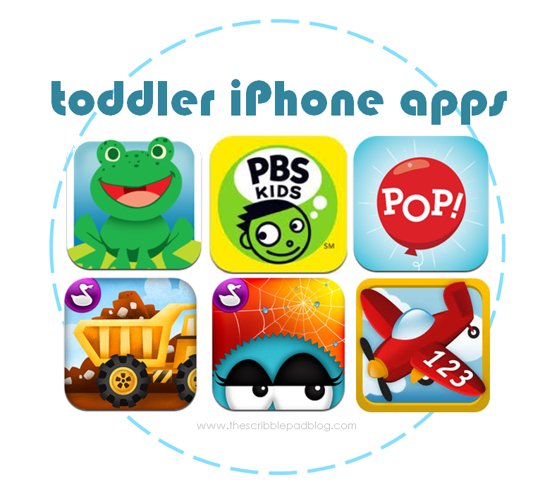 The Scribble Pad Toddler iPhone Apps