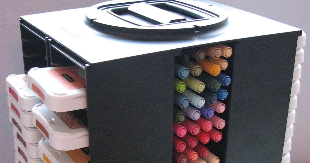 Stamp and Scrap Studio Ink Pad/Marker Storage
