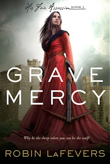 Book cover of Grave Mercy by Robin LaFevers
