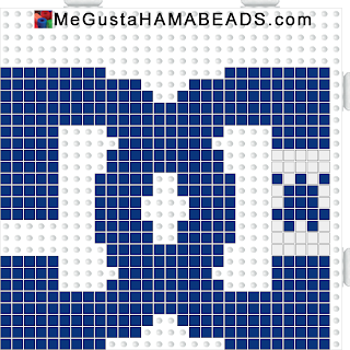 hama beads logo dc